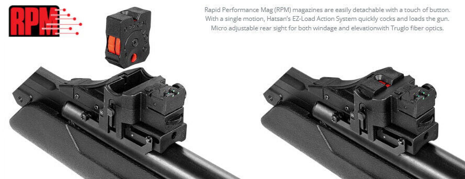 Hatsan SpeedFire Magnum 1250 177 Caliber Pellet Air Rifle with Scope