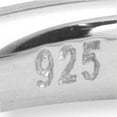 thumbnail image 4 of 925 Sterling Silver Low 5mm Round Garnet Stackable Ring Birthstone January Gemstone, 4 of 8