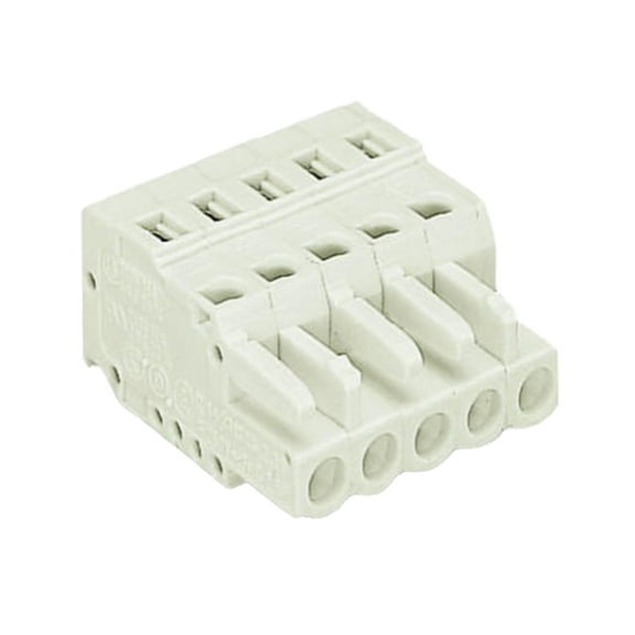 721-104/026-047 Connector 4Pin 4MM/0.197 Plug Fem