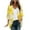 Yellow, variant on Nmnitkp Lightweight Summer Cardigan Floral Print Puff Sleeve Kimono Cardigan Loose Cover Up Casual Blouse Tops and Blouses for Women Dressy Casual