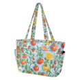 thumbnail image 2 of FORMRS Tote Bag for Women Quilted Large Capacity Travel Work Carry On Shoulder Handbag, Various Tomatoes, 2 of 7