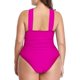 thumbnail image 3 of Trajes de baño para mujer Traje de baño de una pieza con control de abdomen y espalda cruzada al frente Traje de baño, 3 of 5