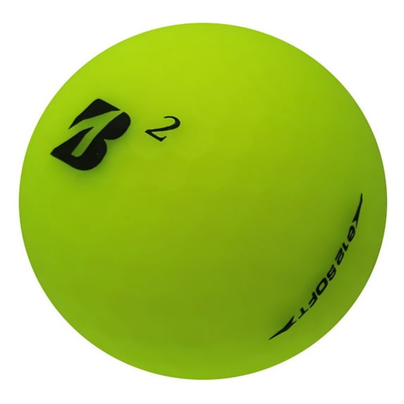 Pre-Owned Bridgestone e12 Matte Green Golf Balls, Mint / AAAAA Condition, 12 Count