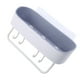 thumbnail image 2 of Fiudx Estante de Almacenamiento de Pared, Multifuncional para Cocina y Baño, con Escurridor y Ganchos, Diseño Compacto, Fácil Instalación, Material Pp, 266 G, Solución de Organización Versátil., 2 of 6