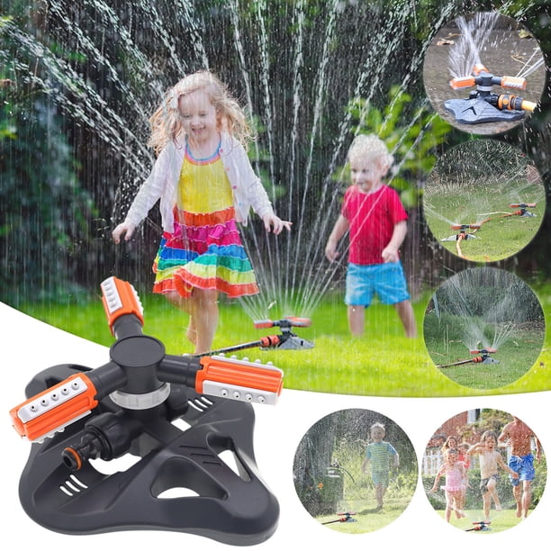 Fiudx Aspersor En Jardín, Boquilla Giratoria En Ángulo Ajustable, Base Aerodinámica para Ahorro de Agua, Diseño de Plástico Duradero, Patio Aterrazado, Ideal para Entusiastas de Las Actividades Al Ai
