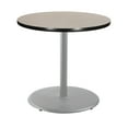 thumbnail image 4 of Hampden Furnishings Bennet Collection Steel Frame 36" Round Top, Round Base, 36" Height, Cafe Table Grey Frame/Grey Nebula Top, 4 of 5