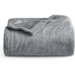 Cheap grey blankets sale