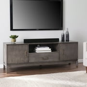 Southern Enterprises Brentinly TV Stand with 2 Cabinets and 1 Drawer for TVs up to 60", Brown