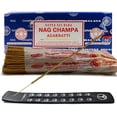 thumbnail image 2 of Incense Stick Holder Bundle with Nagchampa 250g Bulk Incense Sticks Agarbatti - Pack of 1 (Approx 250 Insence-Sticks), 2 of 3