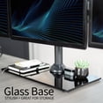 thumbnail image 3 of VIVO Steel Quad Freestanding 3 + 1 Monitor Mount | 4 Screens up to 24", 3 of 8