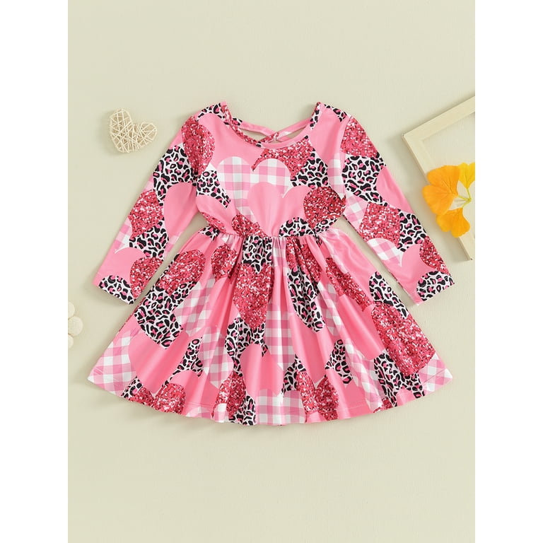 strapless open back dress Girls' Valentine's Day Mystery Dress Size: 12-24M by Mila & Rose