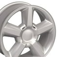 thumbnail image 4 of 20 inch Rim fits 95-19 Chevrolet Tahoe Silver Aluminum Wheel Direct Fit, 4 of 4