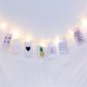thumbnail image 2 of Cadena de lámpara 2M 20LEDs Photo Clip LED LED Cadena de lámpara Luz decorativa que funciona con baterías Abanopi Cadena de lámpara, 2 of 7