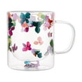 thumbnail image 1 of Taza de café de doble pared, vaso de cristal transparente para batidos, capuchinos, zumos, café expreso, 1 of 9