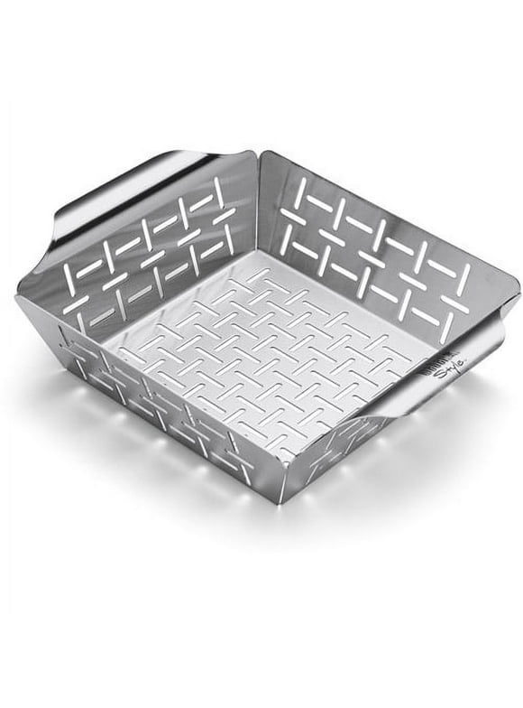 Weber Style Small Stainless Steel Vegetable Basket