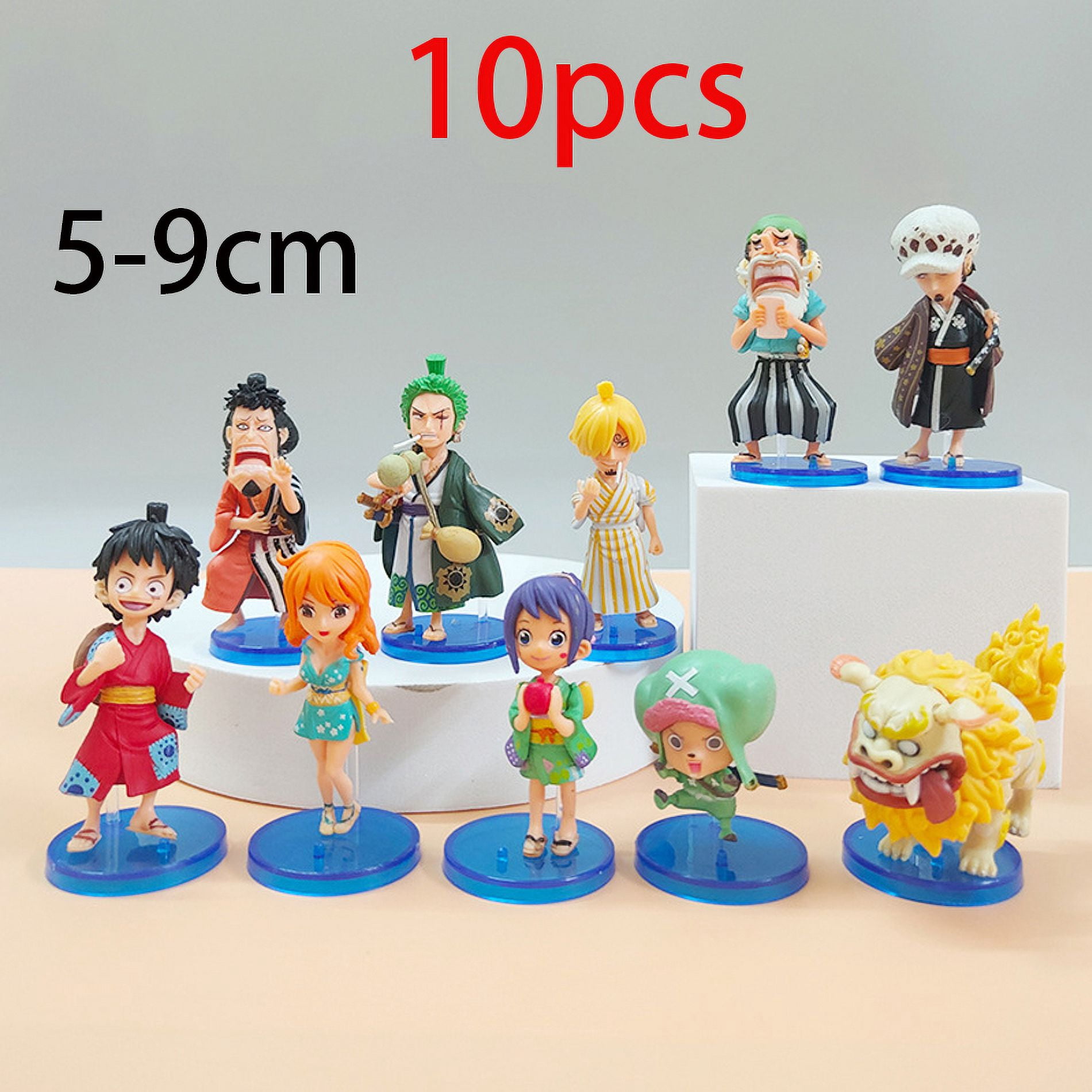 Figuras de acción de One Piece para niños, juguetes de PVC de Luffy ...