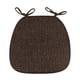 thumbnail image 1 of Advancent Los cojines ergonómicos para sillas brindan soporte esencial para la espalda y las nalgas. Decoración del hogar color café, 1 of 6