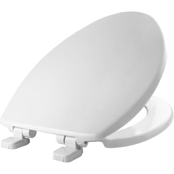 Bemis Hospitality Plastic Toilet Seat White - Walmart.com ...