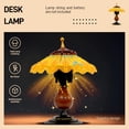 thumbnail image 2 of MACTANO Tabletop Light Mini Building Block Set Ideas Retro Lamp Building Kit Toy for Adult Orange, 2 of 7