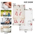 thumbnail image 6 of Yayeee 100% Cotton Hand Towels for Bathroom 16" x 28" Soft Absorbent Kitchen Towel, Winter Geese, 6 of 7