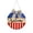 G, variant on Red White Blue Wooden Patriotic Door Hanger with Pre-Attached Rope, Independence Day Front Porch Decor, Lightweight Wooden Welcome Sign for 4th of July Parties and Patriotic Home Decorations