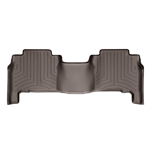 WeatherTech Custom Fit FloorLiners compatible with Land Cruiser, LX - 2nd Row, Cocoa