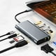 thumbnail image 5 of Estación de Acoplamiento USB C HUB 11 en 1 Adaptador HUB Compatible con A Tipo C 4K Hub USB-C A VGA RJ45 PD 100W, 5 of 5