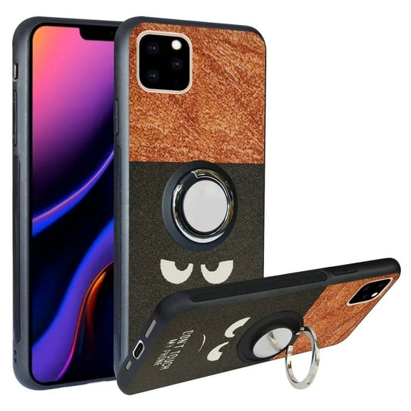 Labanema Apple iPhone 11 Pro (2019) 5.8" Case with 360 Degree Rotating Ring Stand, Support Magnetic Car Mount, Protective Cover for Apple iPhone 11 Pro (2019) 5.8" (Big Eyes)