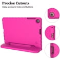 thumbnail image 4 of Golden Sheeps Kid Friendly Case Compatible for Samsung Galaxy Tab A 10.1 Case 2019 Model T510 T515 T517, Shockproof Ultra Light Weight Convertible Handle Stand Cover (Rose), 4 of 8