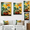 thumbnail image 4 of Designart "Beauty Of Tropical Jungle Plants" Plants Floater Framed Wall Art Living Room, 4 of 5