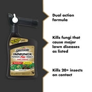 Spectracide Immunox Fungus Plus Insect Control for Lawns, 32 Ounces