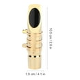 thumbnail image 4 of Accessoire de Saxophone en Laiton Délicat, Embout de Saxophone pour Amateurs de Saxophone, Outils de Performances de Scène, 4 of 8