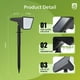 thumbnail image 3 of Focos solares Philips, paquete de 2, 28 LED, 7500 K, resistentes al agua, 3 of 7