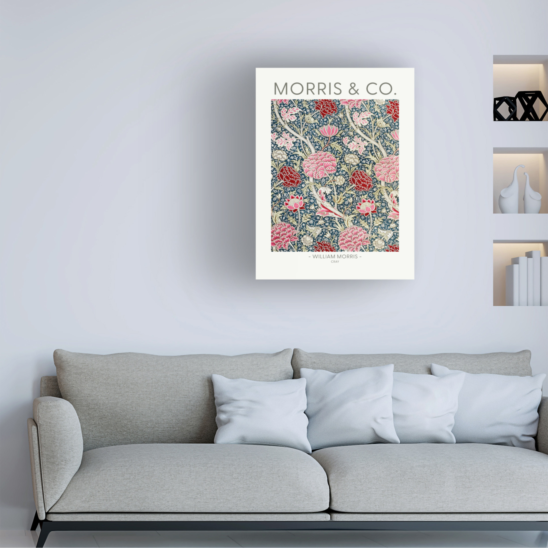 Trademark Fine Art Pictufy Cray Canvas Wall Art