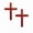 C, variant on Lunxisen 6 pcs Cross Car Decals, Metal Jesus Cross Badge Stickers, Individual Car Cross Emblem Decal, for Auto Trunk Body Tailgate Side Fenders, Auto Decoration