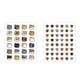 thumbnail image 1 of 2 hojas de pegatinas de material creativas DIY Kawaii Cat Craft Stickers (estilo D) Sywqhk Libre de BPA, 1 of 2