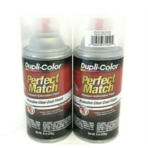 Duplicolor BCL0125-2 PACK Perfect Match Protective CLEAR Top Coat Finish - 8 oz