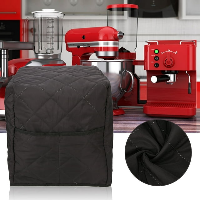 Nikou Coffee Machine Cover - Coffee Maker Cover Soft Cotton Stand Mixer Dust Proof Coffee Machine Protective Dust Cover Household