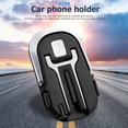 thumbnail image 2 of Anillo Autoadhesivo Soporte de dedo para teléfono Soporte de GPS para automóvil de 360 ​​​​grados Negro JShteea El nuevo, 2 of 5