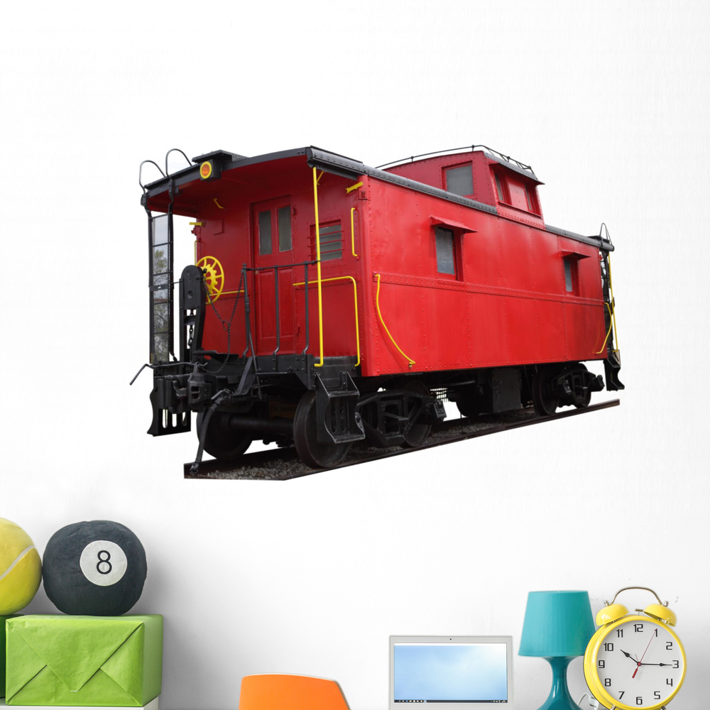 Old Train Wall Mural by Wallmonkeys Peel and Stick Graphic (48 in W x ...