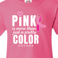 thumbnail image 4 of Inktastic Breast Cancer Pink is More Than Just a Pretty Color Youth T-Shirt, 4 of 5