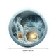 thumbnail image 3 of Round Acrylic Christmas Decorations Reindeer Hanging Sign Festive Wall Decorations, 3 of 6