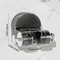 thumbnail image 3 of TIELUTT Shower Holder Integrated Suction Cup Shower Rack Wall Mount Commercial Hand Washing Faucet Wet Bar Faucet 2 Handle Kitchen Faucet Out Garage Faucet with Threaded Spout Kitchen Out Faucet, 3 of 5