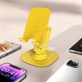 thumbnail image 4 of Foldable Rotating Aluminum Alloy Cell Phone Desktop Stand, Multi-Functional Adjustable Universal Smartphone Holder with Heavy Duty Metal Base, 4 of 4