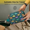 thumbnail image 5 of Toiletries Bag,Dinosaur and Palm Tree Pattern Mens Womens Toiletry Bag Bathroom Bag,Waterproof Toiletry Travel Bag Dopp Kit Shaving Bag 11x6.3x5.1 Inch, 5 of 5
