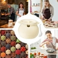 thumbnail image 5 of FURNIX Professional-Grade Ceramic Oil Filter Pot,Commercial Kitchen Tool,High-Volume Oil Storage,Hygienic Food-Safe,Versatile For All Oils,Durable Airtight,Airtight Lid & Non-Slip Handle, 5 of 8