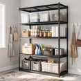 thumbnail image 3 of Costway 1 PCS 5-Tier Heavy-Duty Utility Shelf with Adjustable Wire Racks, 2000 lbs Capacity, 3 of 10