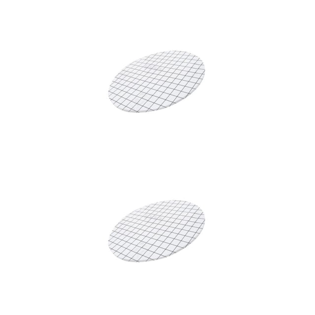 Advancent Fitted Table Cloth Water Resistance Dinner Proof Table Clean Blanco 120 cm 2Conjunto