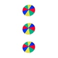 thumbnail image 1 of Greeniant Los niños juegan Rainbow Parachute Juego al aire libre Ejercicio Deporte Juguete 2M Type1 NO1, 1 of 1