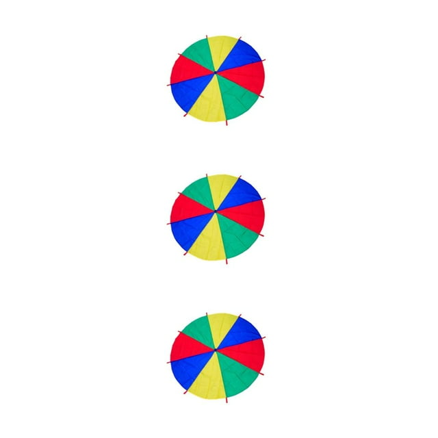 Greeniant Los niños juegan Rainbow Parachute Juego al aire libre Ejercicio Deporte Juguete 2M Type1 NO1